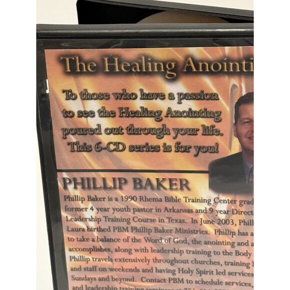 The Healing Anointing By Philip Baker 6-CD Set - Picture 12 of 16